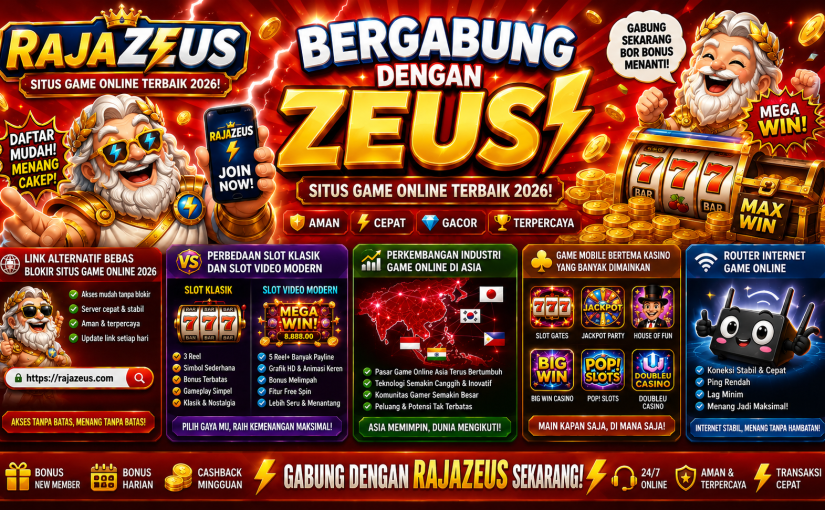 Tips Pilih Router Gaming Terbaik Agar Main Game Tanpa Lag